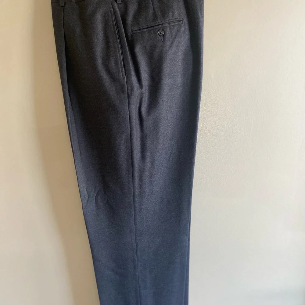 Keneth Cole‎ NY Men’s Suit 2 Piece Dark Gray Jacket 44L Pants 38X29 Flat Front